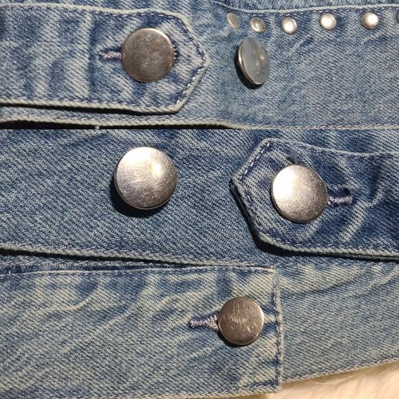 Samantha Sipos|You Are My Moon Denim Jacket, MEDIUM - Picture 13 of 14